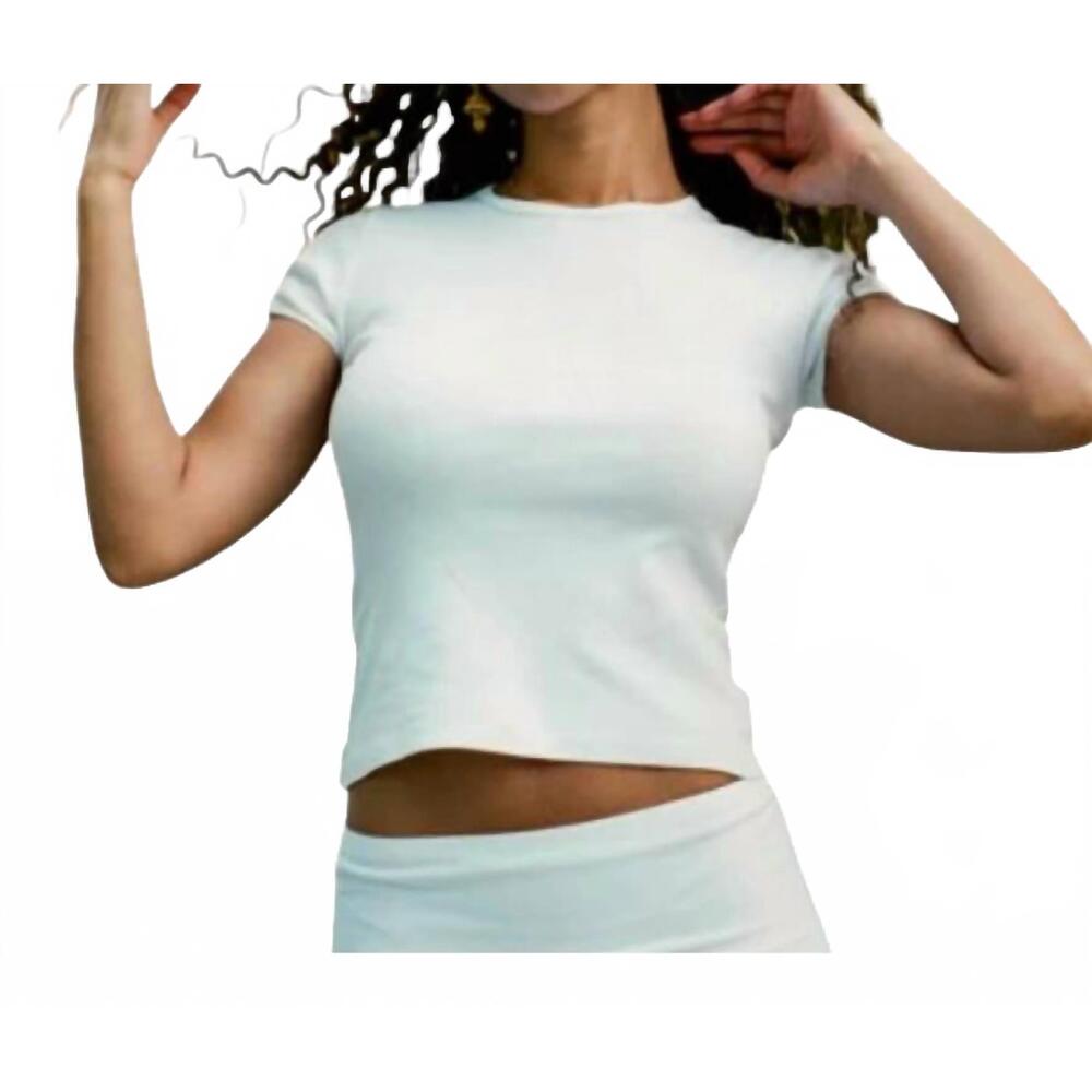 NEW GIL RODRIGUEZ bellevue tee in white